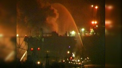 Extinguen el incendio del submarino 'Ekaterimburgo'