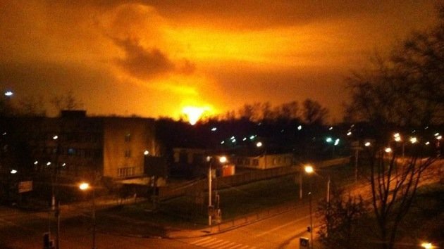 Fotos y video: Madrugada infernal en la provincia de Moscú por incendio de un gasoducto