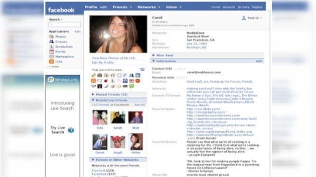 La red social Facebook denunciada por violar la privacidad de los usuarios