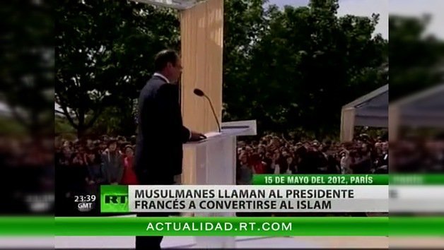 Aconsejan al presidente francés que se haga musulmán