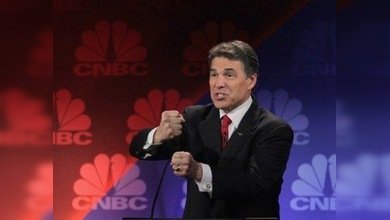 Rick Perry tras quedarse en blanco en un debate por TV: "soy humano, como todo el mundo"