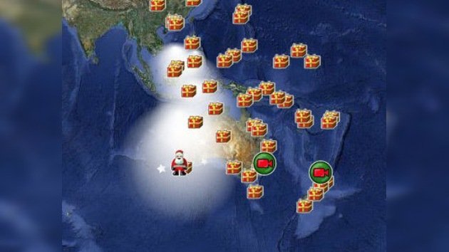 ¡Sigue el recorrido de Santa Claus en tiempo real!