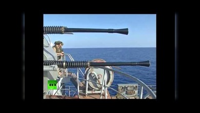 La Armada rusa realiza ensayos en el Mediterráneo