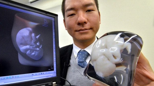 Conozca a su futuro bebé: crean un modelo 3D del feto de tamaño natural