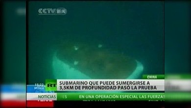 Un submarino explorador chino opera a gran profundidad por más de 9 horas