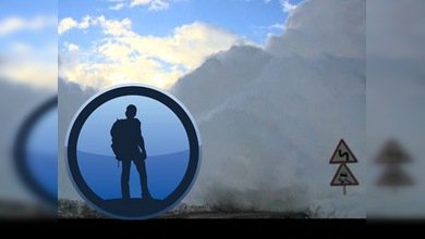 Milagrosa salvación de reporteros rusos, cubiertos por avalancha de nieve
