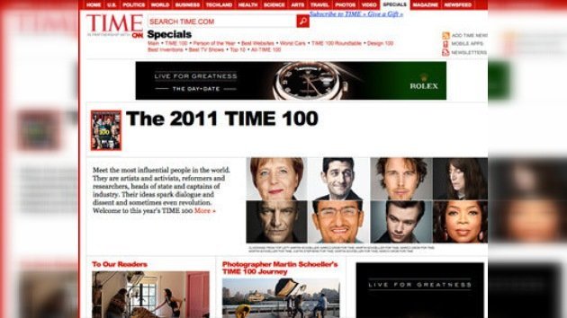 Time publica la lista de las 100 personas más influyentes del planeta