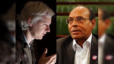 Assange entrevista al presidente de Túnez, líder del primer fruto de la ‘primavera árabe’