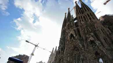 Video: Espectáculo multimedia en la basílica de la Sagrada Familia