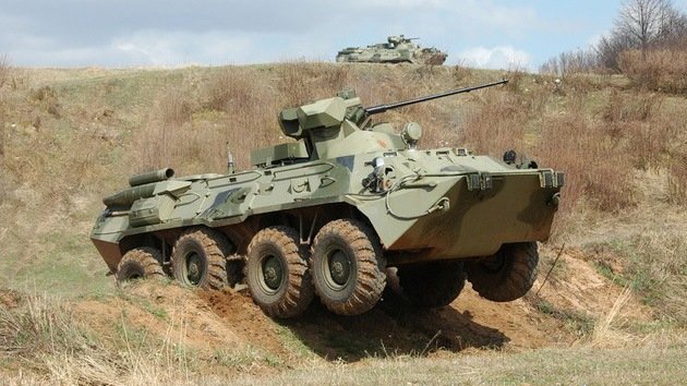 Rusia prueba su nuevo vehículo de transporte de personal de infantería