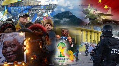 Balance semanal: Muerte de Mandela, protestas en Ucrania y sorteo del Mundial