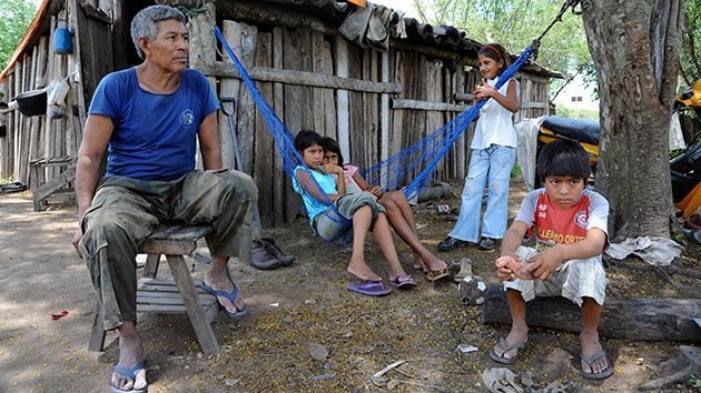 Indígenas paraguayos, a la espera de recuperar sus tierras ancestrales