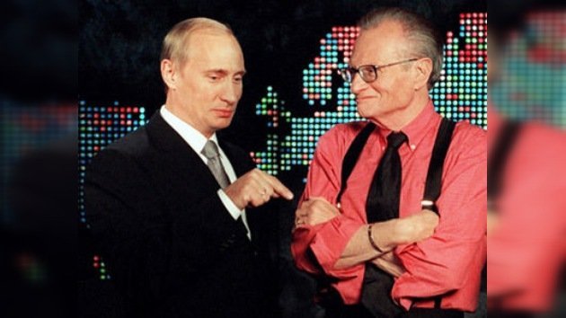 Larry King entrevistará a Putin por segunda vez