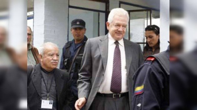 Un ex presidente del Congreso colombiano, condenado a siete años y medio