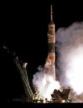 La nave 'Gagarin' emprendió su vuelo hacia la EEI