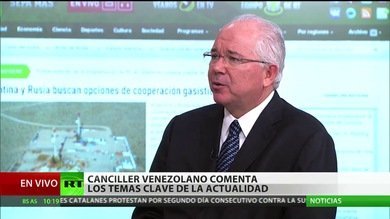 Canciller venezolano a RT: Las sanciones son un mecanismo de la injerencia de Occidente