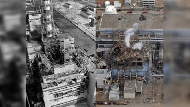 El desastre de Chernóbyl cumplió un cuarto de siglo; el de Fukushima un mes y medio