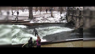 Surfea como puedas… ¿en un río alemán?