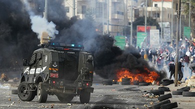 Fotos: Choques violentos entre palestinos y las fuerzas israelíes en Cisjordania