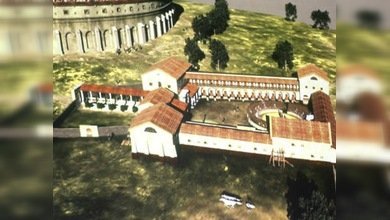 Paseo virtual por una escuela de gladiadores que permanece bajo tierra