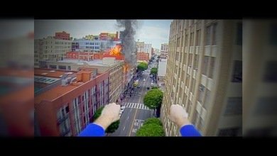 Si Superman tuviese una cámara GoPro