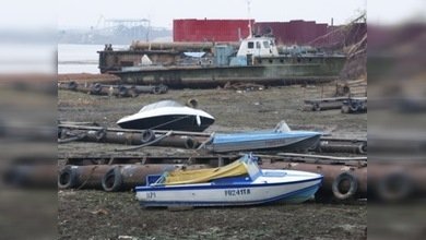 El gran río ruso, otra 'víctima' del calor anómalo del verano