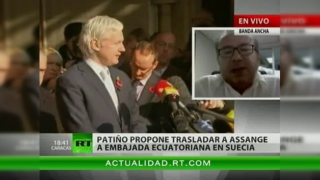Ecuador: Julian Assange podría ser llevado a Suecia para responder ante la justicia