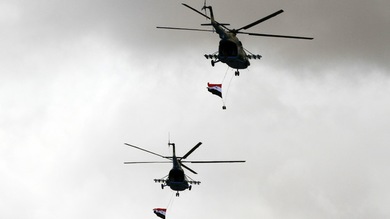La aviación siria repele un ataque aéreo 'enemigo'