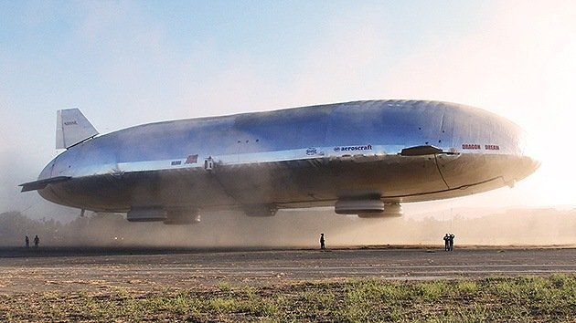 Renace el zepelín: conozca al gigantesco dirigible 'anfibio' a prueba de balas