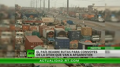 Pakistán reabre su frontera al paso de los cargamentos de la OTAN para Afganistán
