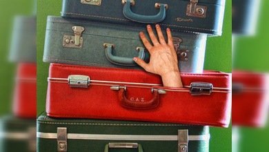 Maleta sorpresa: encuentran a un ladrón dentro