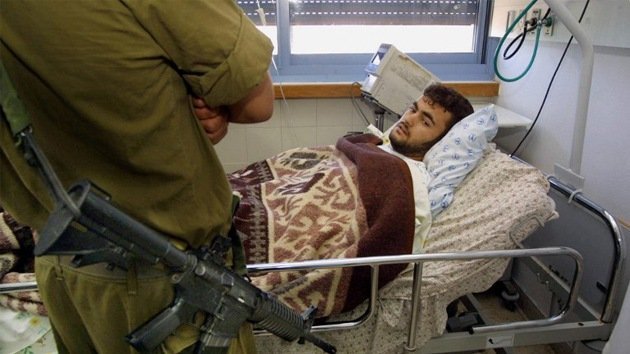 Preso palestino: "Este hospital es como una cárcel de la Alemania nazi“