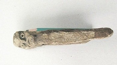 Un siberiano pesca 'sin querer' a un dios pagano de 4.000 años de antigüedad