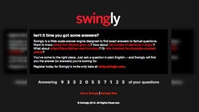 En Internet apareció el buscador de hechos "Swingly"