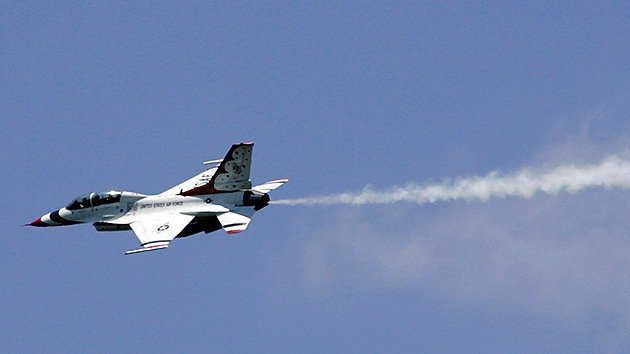 Un F-16 estadounidense estalla en Oriente Medio