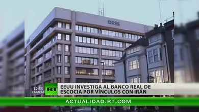 El Banco de Escocia pagará por sus contactos con Irán