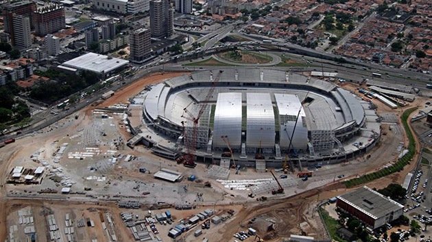 Brasil: Uno de los estadios del Mundial de fútbol 2014 puede convertirse en cárcel