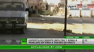 Grupos armados apoyados por Occidente operan en Siria