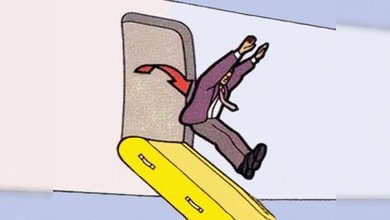 Un azafato rabioso se convierte en estrella de Internet