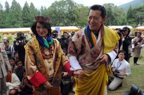 Año de bodas reales: esta vez le tocó al rey de Bután 