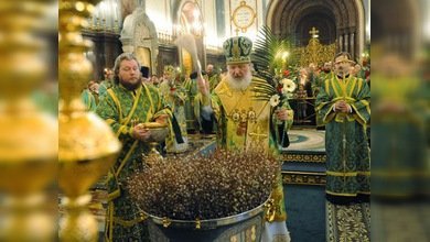 En Rusia se festeja el 'Domingo de Sauces'