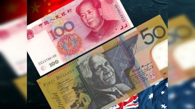China y Australia intercambian yuanes por dólares australianos