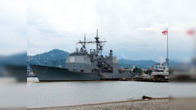 Rusia denuncia el atraque de un buque antimisiles de EE. UU. en Georgia