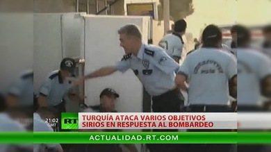 Turquía ataca el territorio sirio