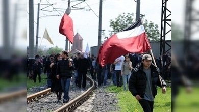 La oposición georgiana protesta contra la ofensa a la Iglesia