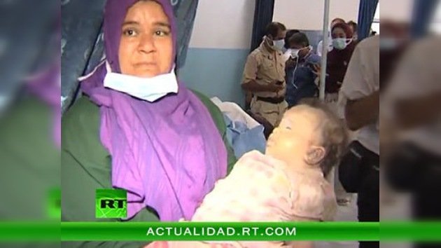 Un desgarrador vídeo muestra los cuerpos de varios niños asesinados por  la OTAN en Libia