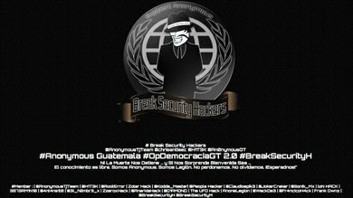 Anonymous ataca a páginas gubernamentales de Guatemala