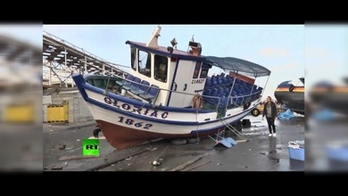Las consecuencias tras el terremoto de 8,2 que sacudió Chile y Perú