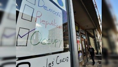 Arrestan a activistas de 'Ocupa Wall Street' cerca de una sede de campaña electoral