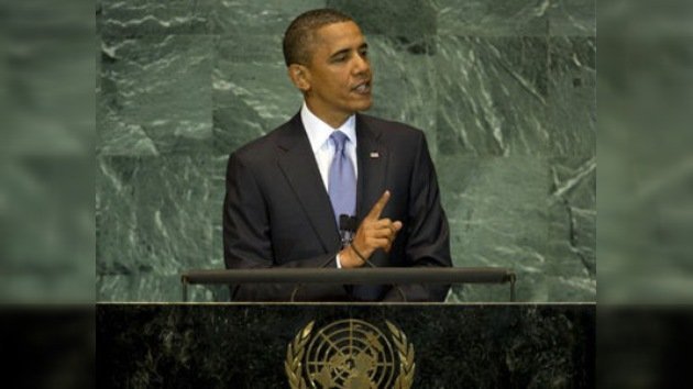 Obama: "La paz no puede conseguirse a través de resoluciones de la ONU"